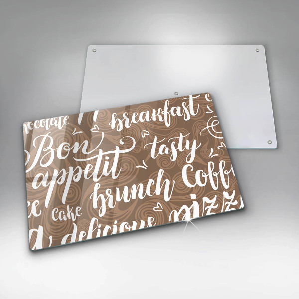 Worktop saver Text Bon Appetit