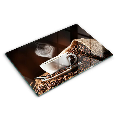 Worktop saver Coffee and cup