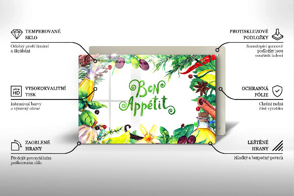 Worktop saver The inscription Bon Appetit