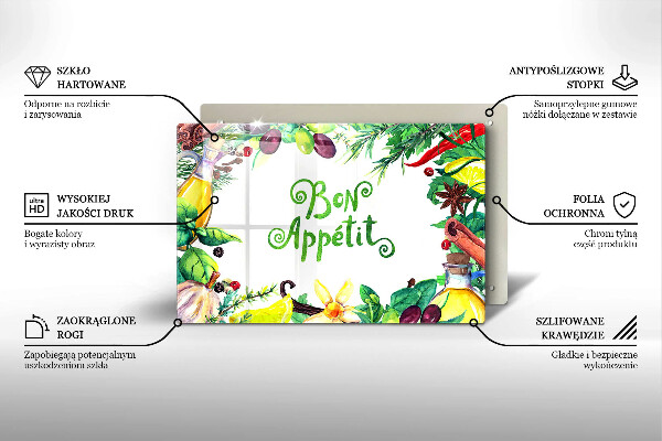 Worktop saver The inscription Bon Appetit