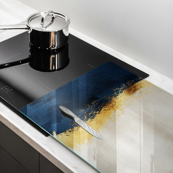 Cutting board Abstraction gold