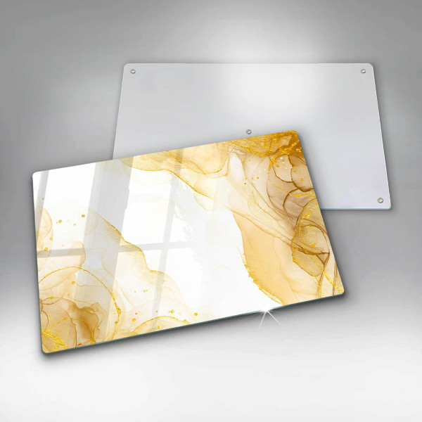 Cutting board Golden abstraction