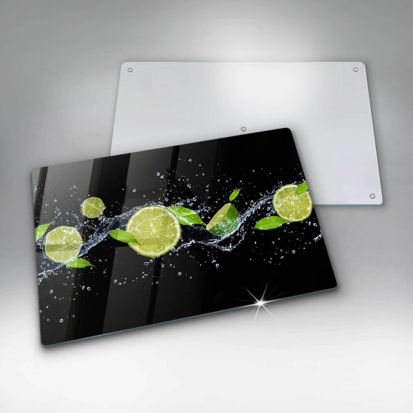Cutting board Lime mint water