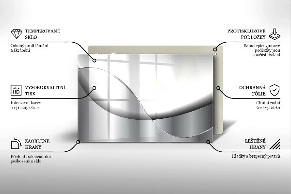 Cutting board Abstraction Design lines