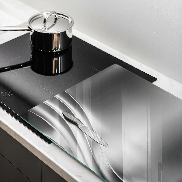 Chopping board glass Metal structure