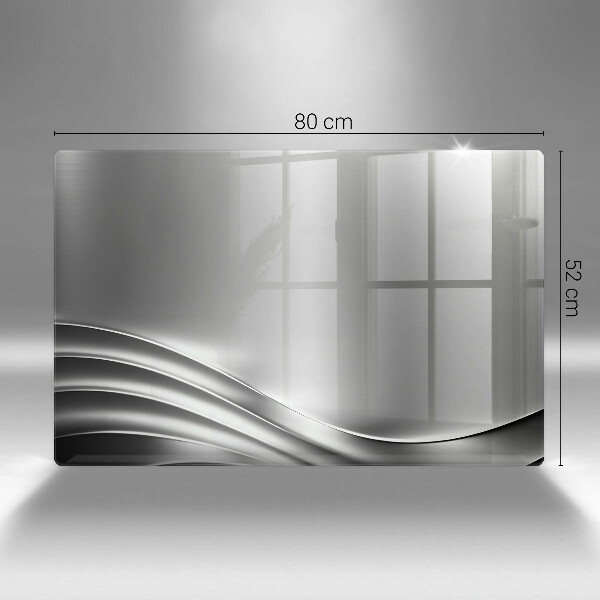 Chopping board glass Metal structure