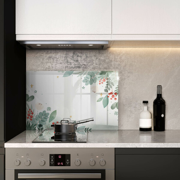 Cutting board Watercolors leaves