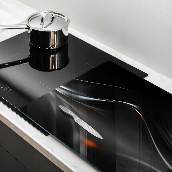 Chopping board glass 3D design abstraction