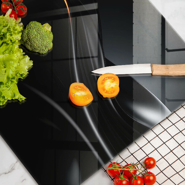 Chopping board glass 3D design abstraction