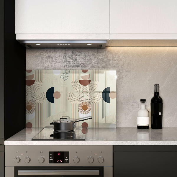 Cutting board Boho shapes geometry