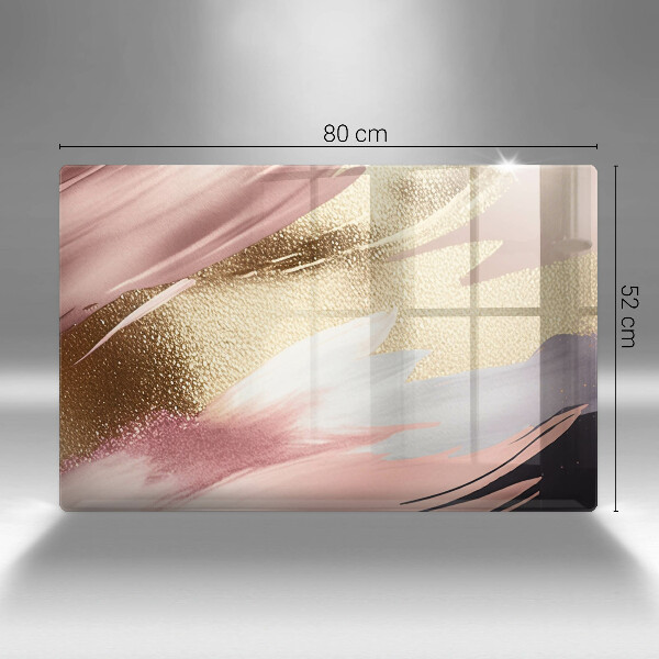 Chopping board glass Pastel spots