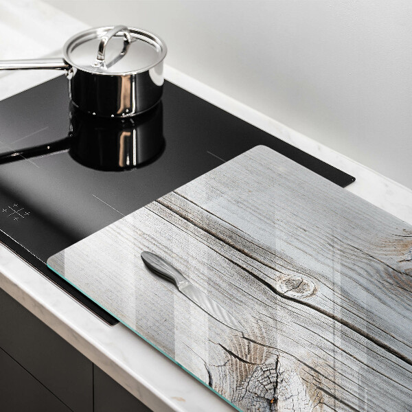 Chopping board glass Bright wood structure