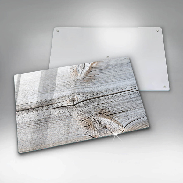 Chopping board glass Bright wood structure