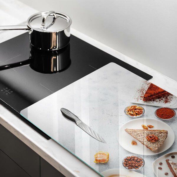Chopping board glass Cake sweets