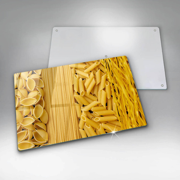 Chopping board glass Pasta