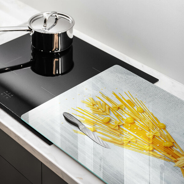 Chopping board glass Pasta