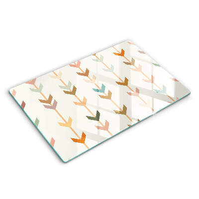 Chopping board glass Geometric elements
