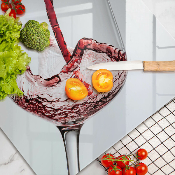 Cutting board Red wine