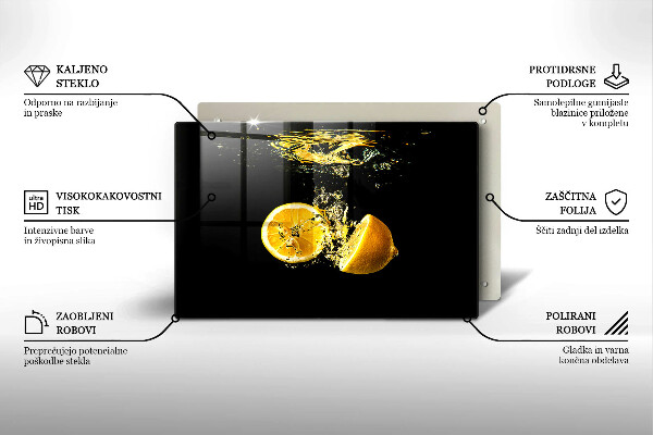 Worktop saver Juicy lemon fruit