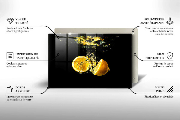 Worktop saver Juicy lemon fruit