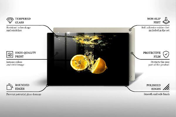 Worktop saver Juicy lemon fruit