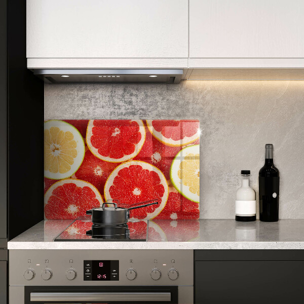 Cutting board Grapefruit slices