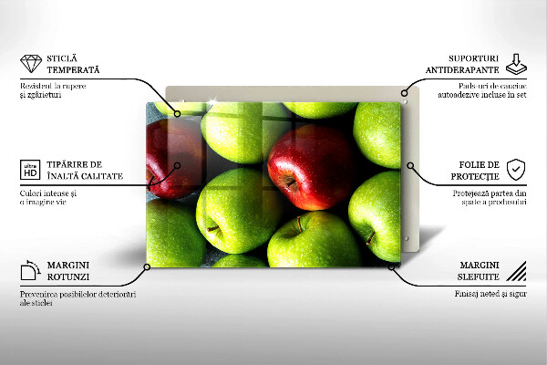 Cutting board Juicy apples