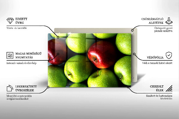 Cutting board Juicy apples