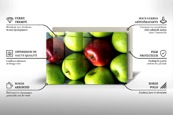 Cutting board Juicy apples