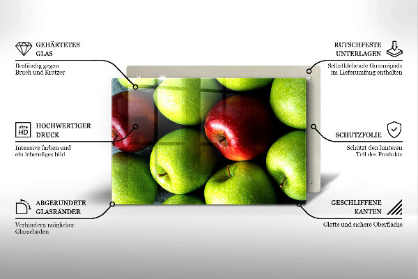 Cutting board Juicy apples