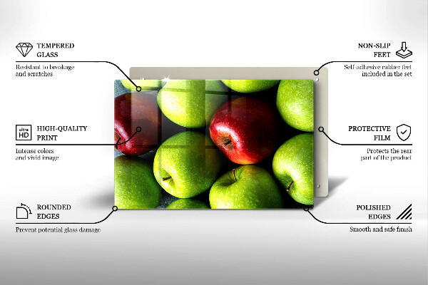 Cutting board Juicy apples