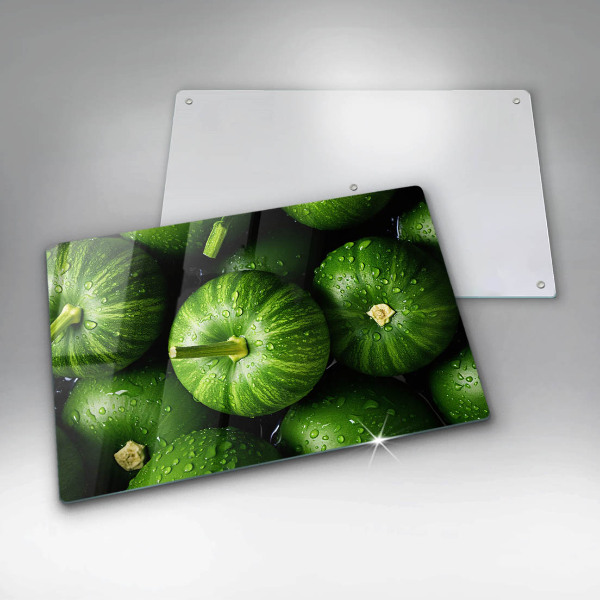 Cutting board Green pumpkins