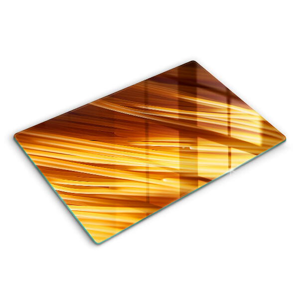 Cutting board Spaghetti pasta