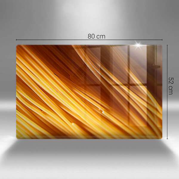 Cutting board Spaghetti pasta