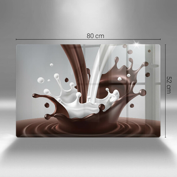Cutting board Milk and chocolate