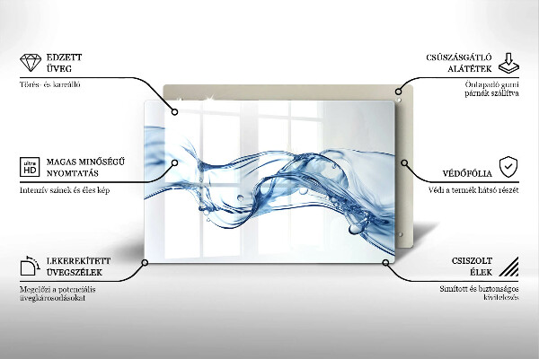 Cutting board Crystalline water