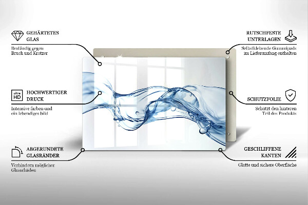 Cutting board Crystalline water