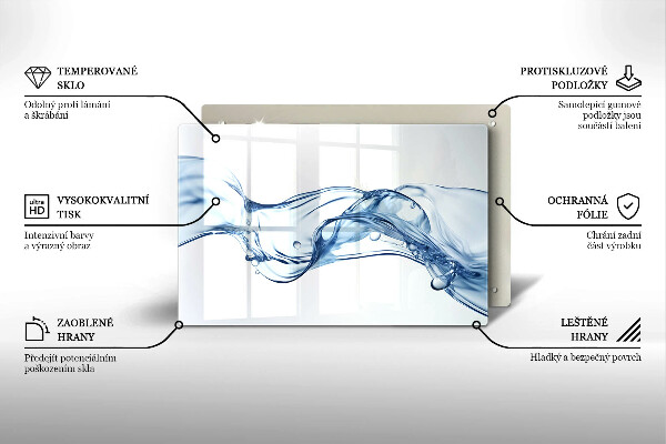 Cutting board Crystalline water