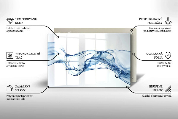 Cutting board Crystalline water