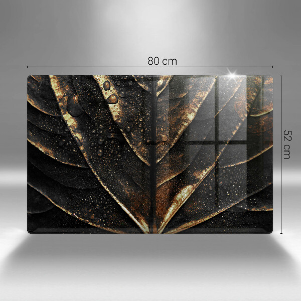 Cutting board Golden leaf