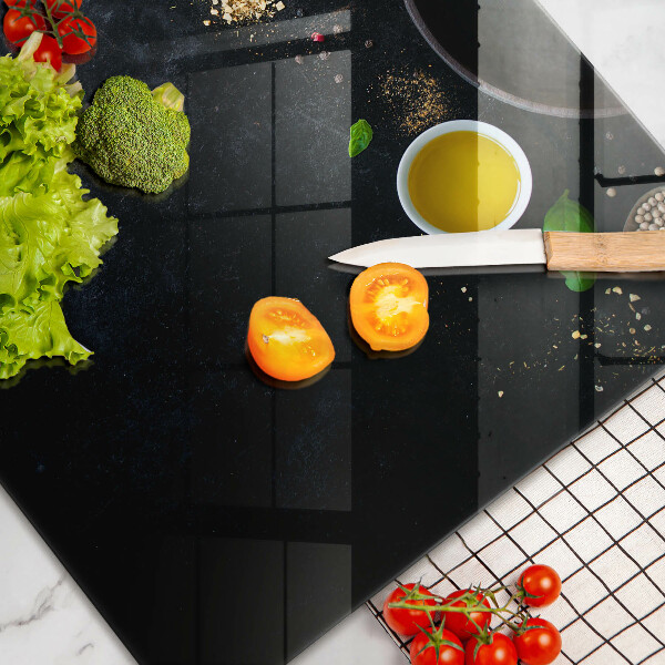 Cutting board Spices with spices