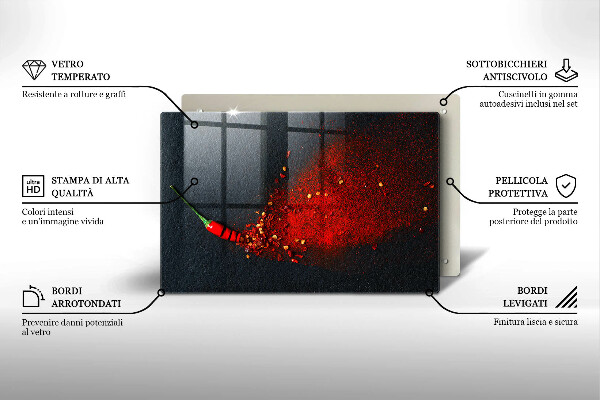 Worktop saver Chilli pepper