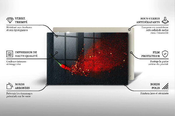 Worktop saver Chilli pepper