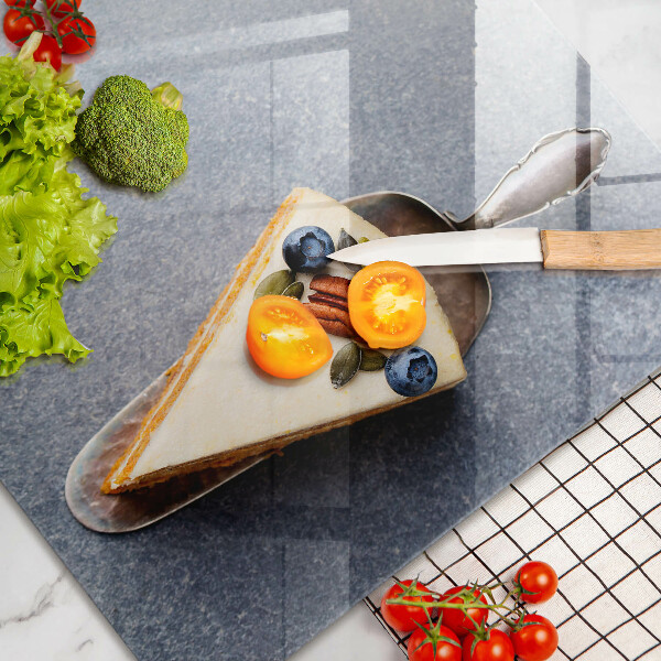Chopping board glass Piece of cake
