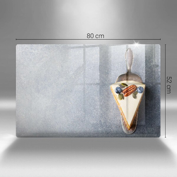 Chopping board glass Piece of cake