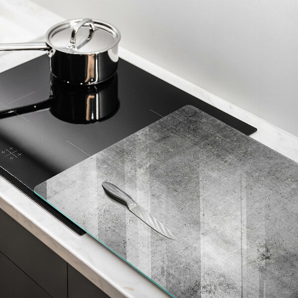 Chopping board glass Concrete texture