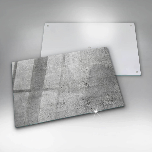 Chopping board glass Concrete texture
