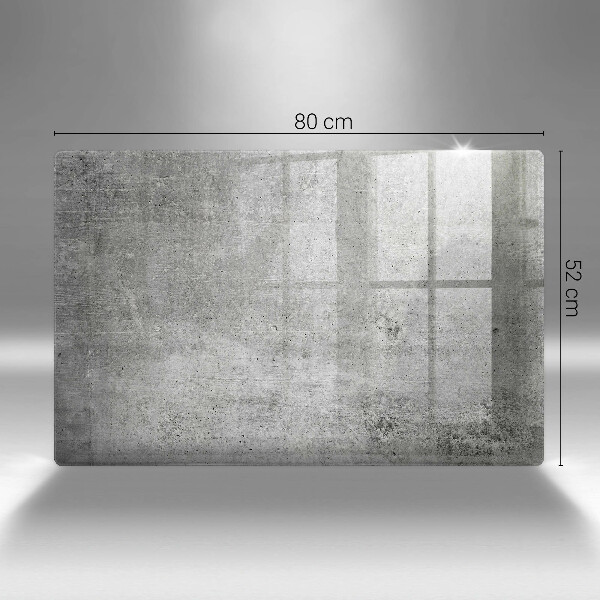 Chopping board glass Concrete texture