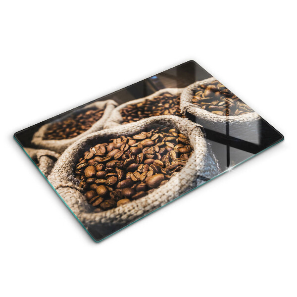 Chopping board glass Coffee grain bags