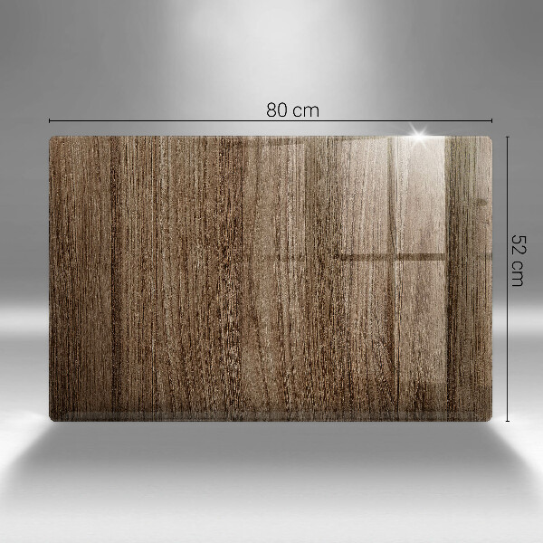 Chopping board glass Wood texture